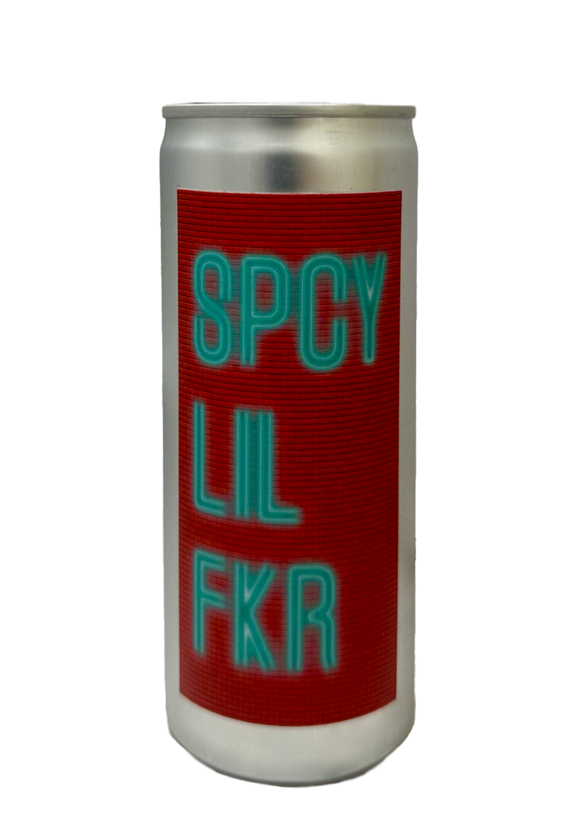 Can of SPCY LIL FKR